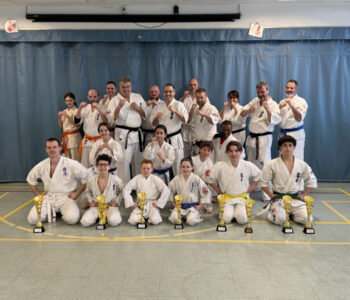 Les membres du Club de Karaté Shinkyokushin Saint-Jérôme